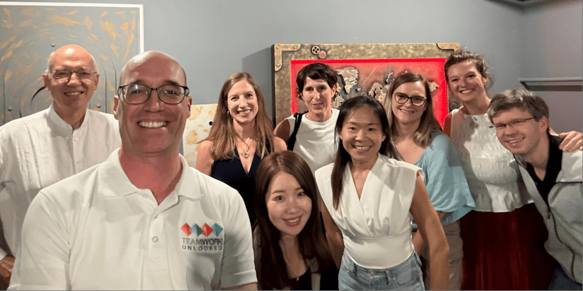 Participants in the first partner night at our Submerged Escape Room