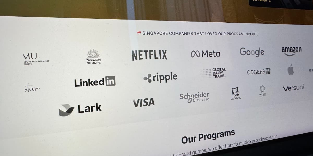 Companies that have visited Teamwork Unlocked